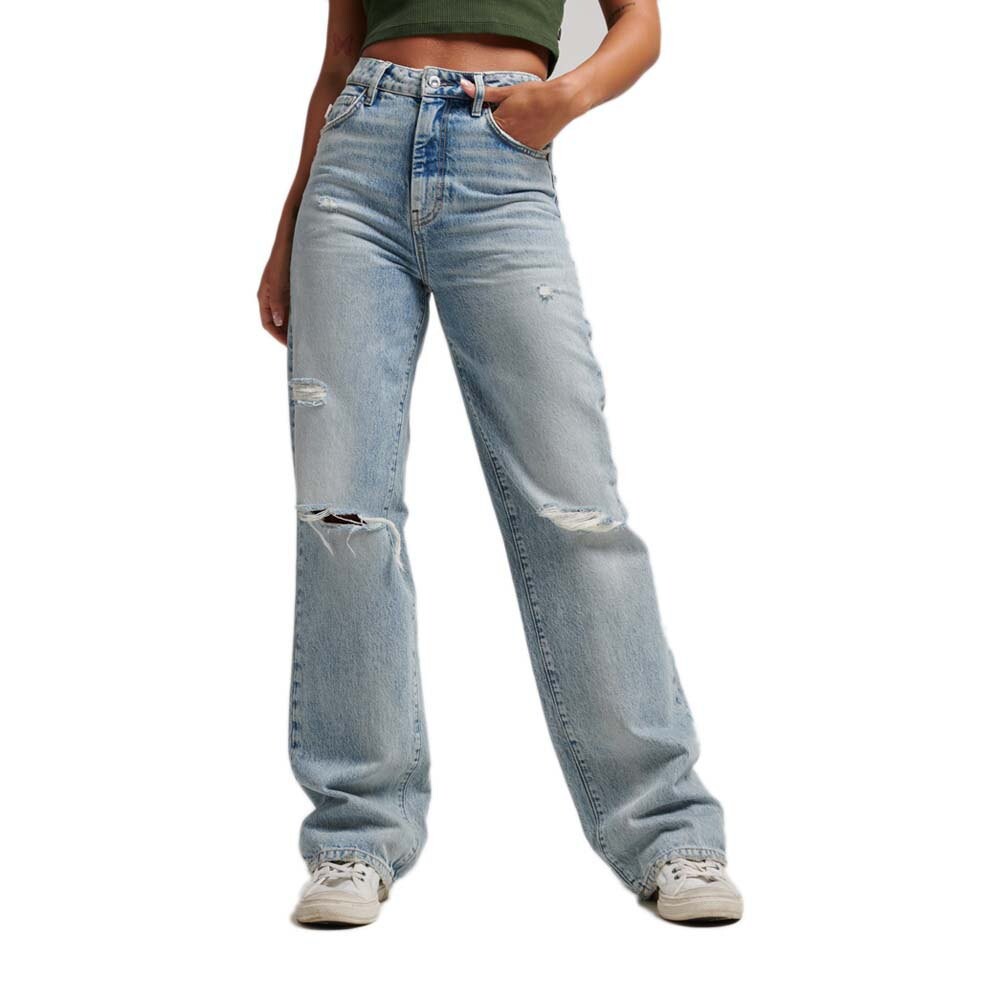 

Джинсы Superdry Vintage Wide, синий