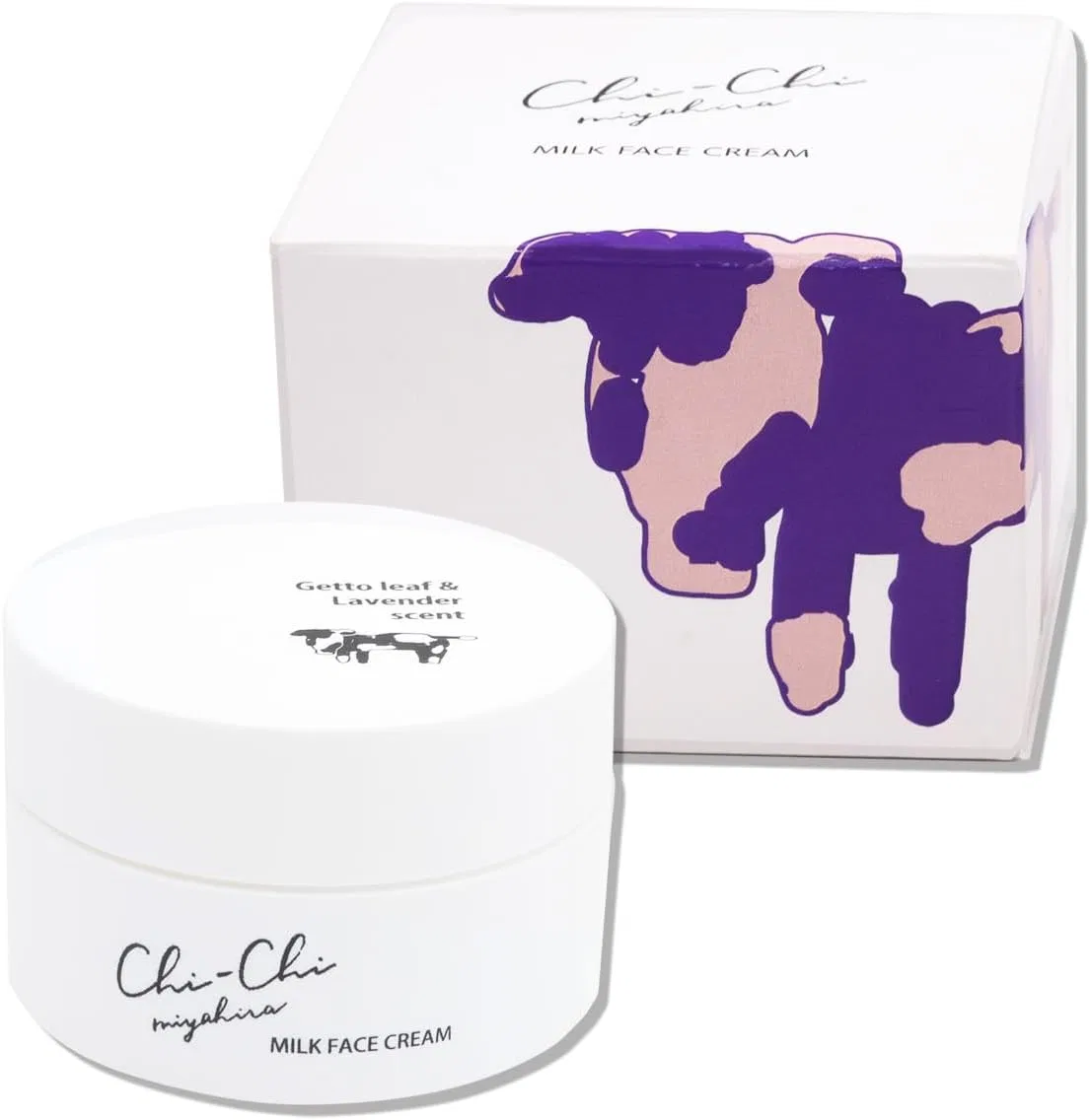 Сыворотка Miyahira Dairy — Дневной Chi-Chi Milk Face Cream , аромат Гетто и лаванды, 30 г