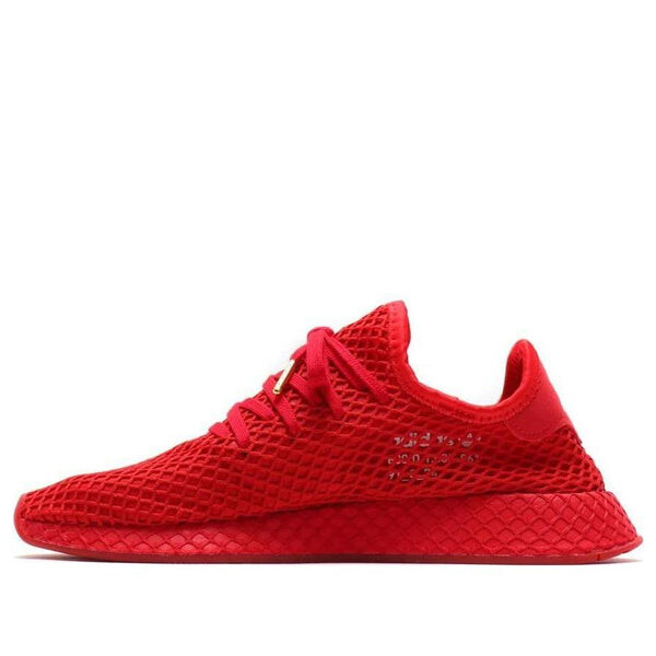

Кроссовки оригиналы deerupt Adidas, красный