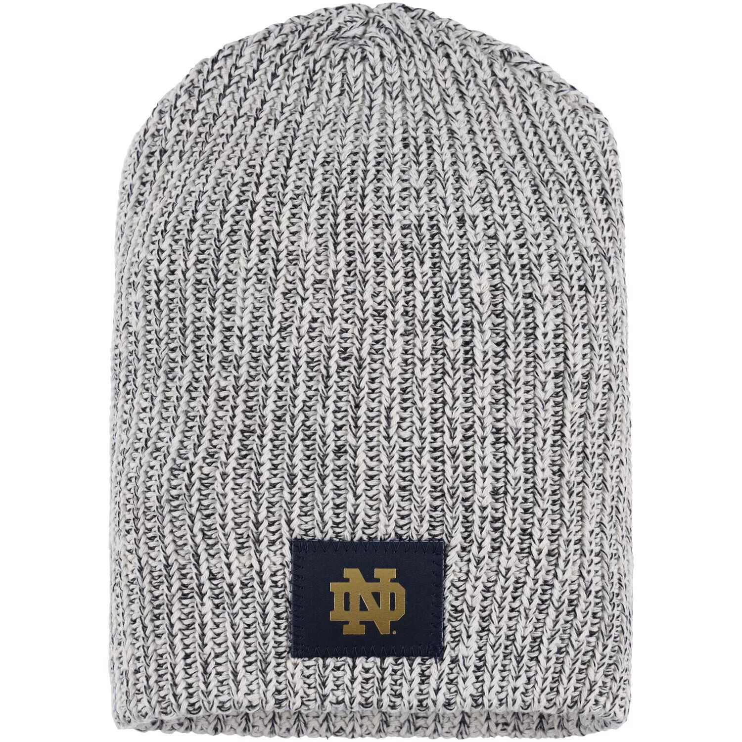 

Женская шапка Love Your Melon серого цвета Notre Dame Fighting Irish Beanie