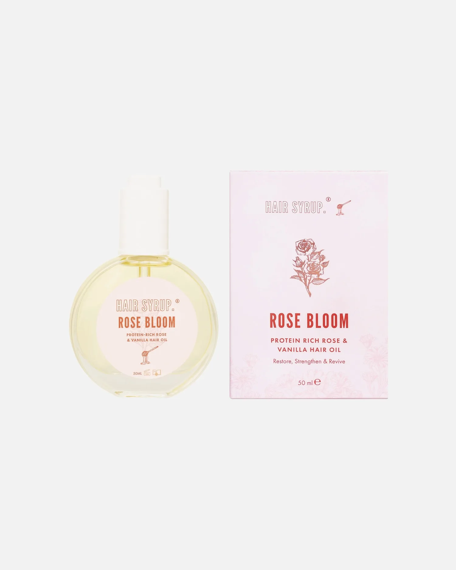 Масло для волос «Розовое цветение» Hair Syrup, 50 мл