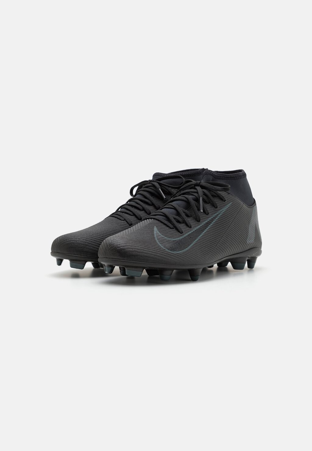 Футбольные бутсы с формованными шипами 10 CLUB FG/MG Nike Performance, черный — фото 3