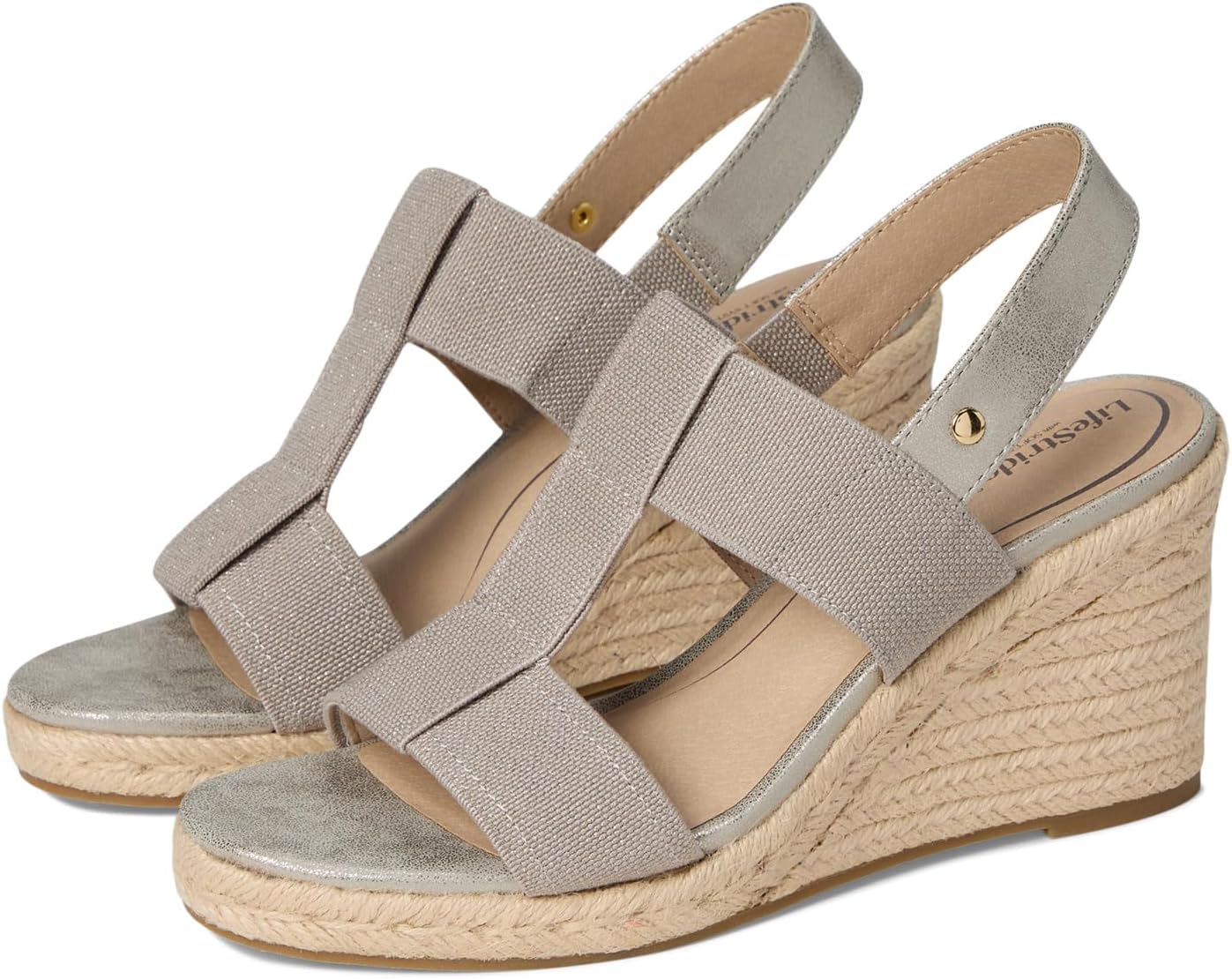Туфли LifeStride Tallulah, цвет Taupe Faux Leather
