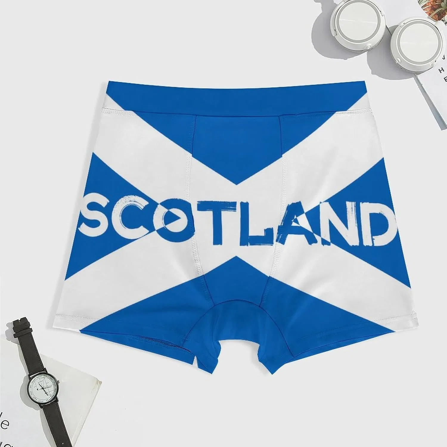 Боксеры с принтом Scotland, Style — фото 3