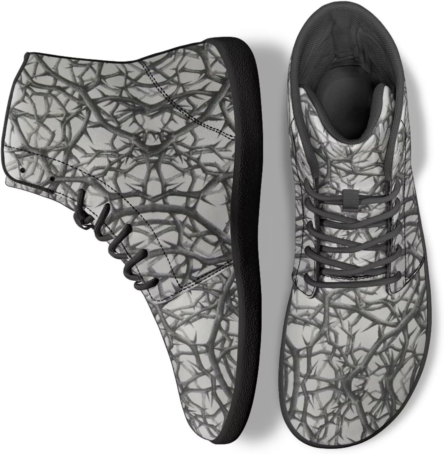 

Походные ботинки Binienty Unisex Barefoot для мужчин и женщин, с широким носком, Hunting Woodland Forest Tree