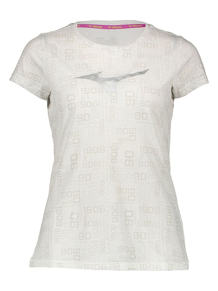 

Mizuno Тренировочная футболка «Heritage» серого цвета