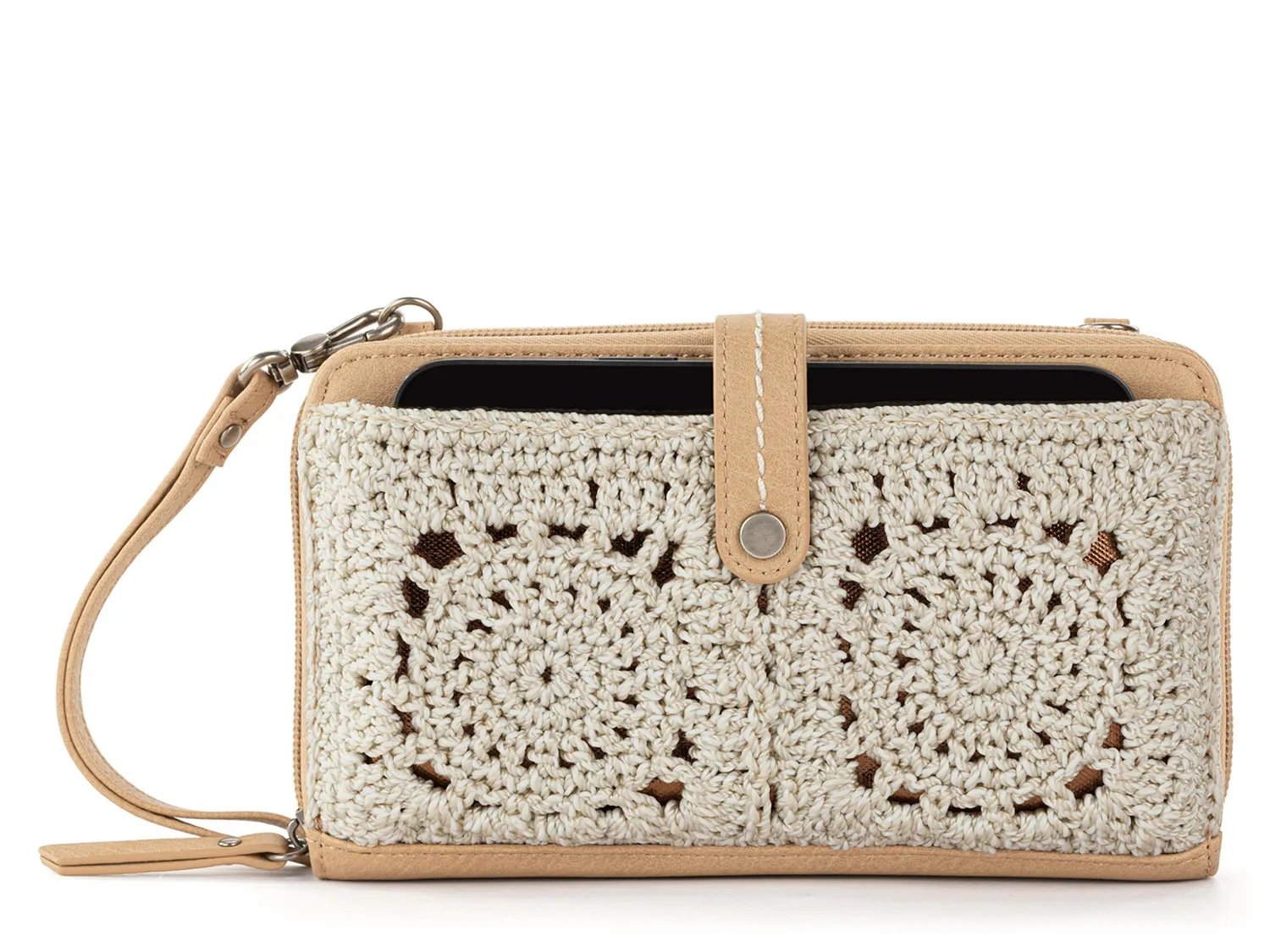 

Сумка кросс-боди The Sak Iris Smartphone Crossbody Bag, бежевый/коричневый