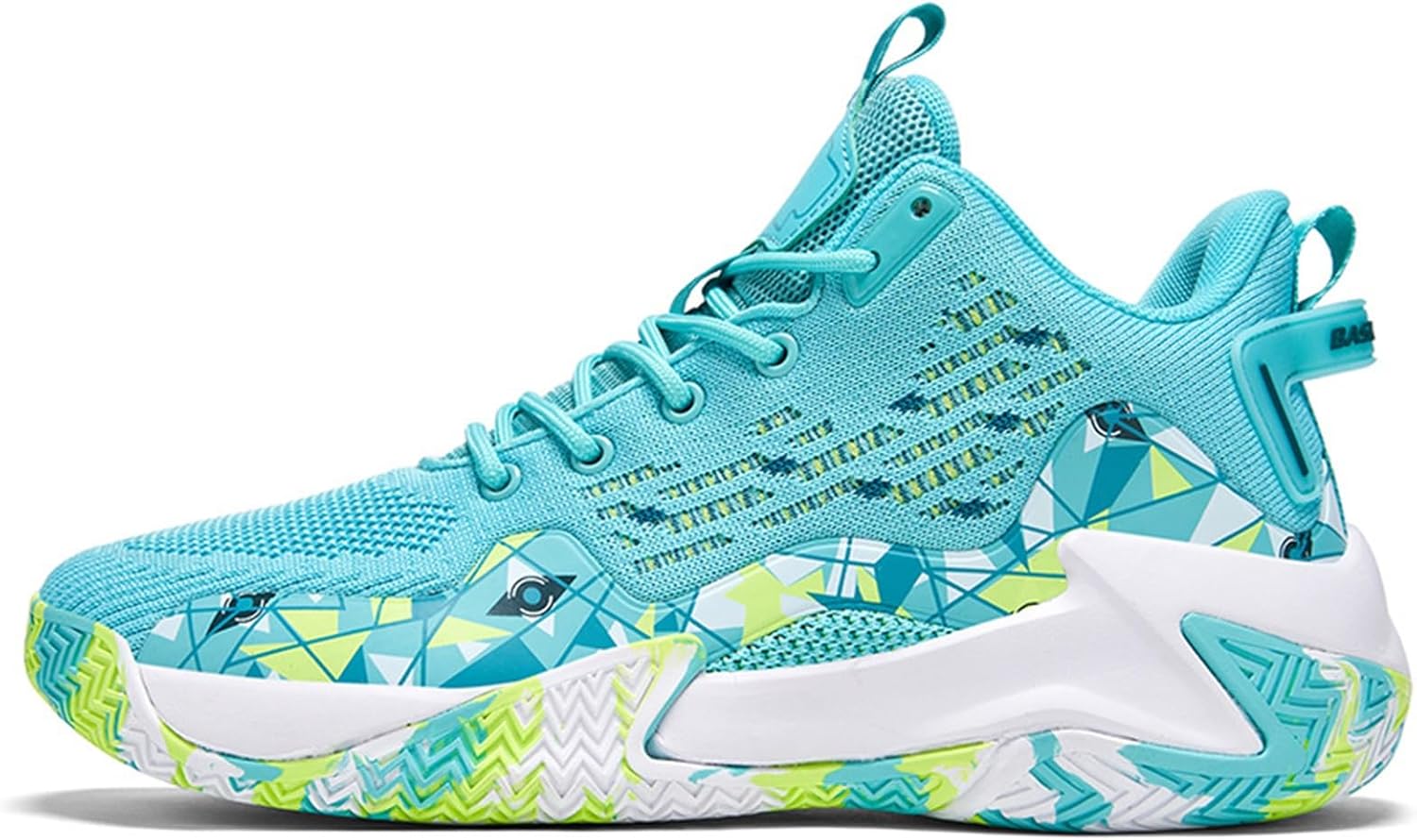 

Мужские баскетбольные кроссовки DHAEY, противоскользящие, дышащие, для улицы, модные граффити, тренировочные кроссовки (Цвет: A, Размер: 8 для женщин / 6,5 для мужчин), 8 Women/6.5 Men B