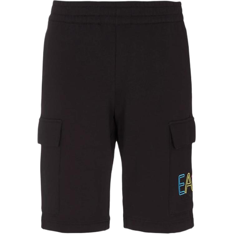 

EMPORIO ARMANI Шорты повседневные мужские черные EA7