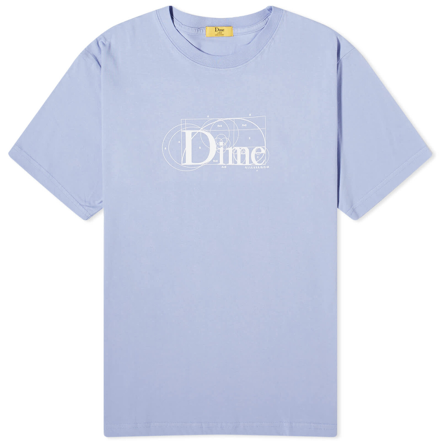 

Футболка Dime Classic Ratio, светлый индиго