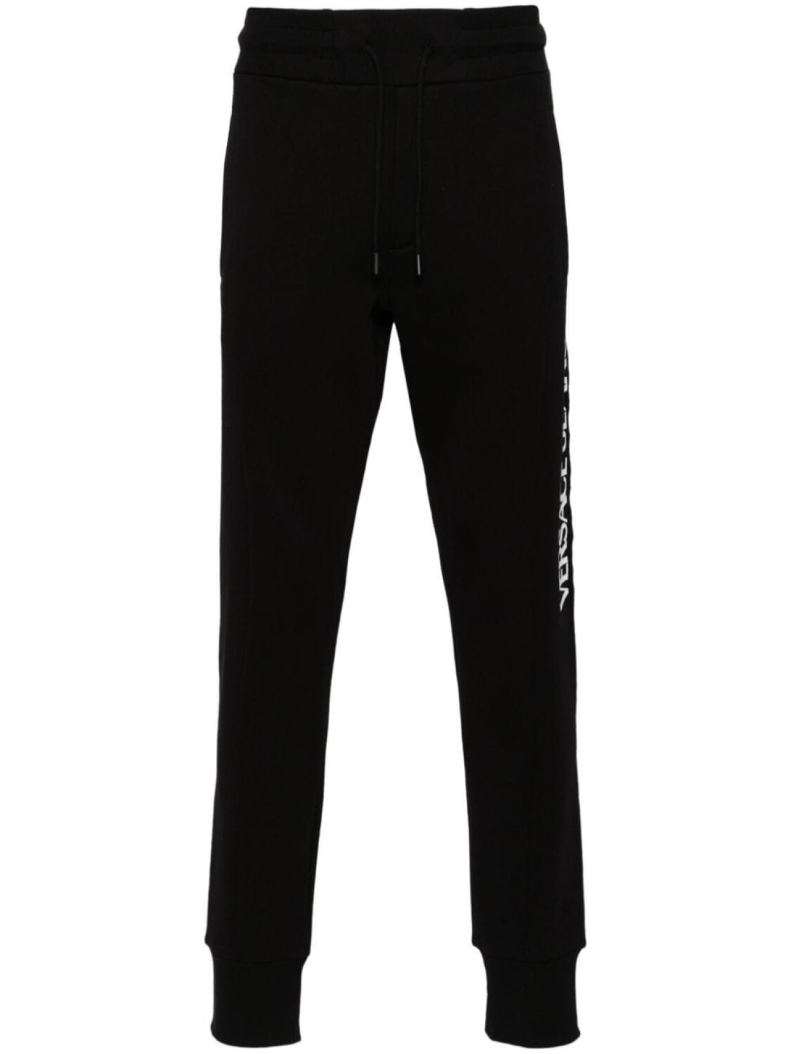 

Versace Jeans Couture спортивные брюки с нашивкой-логотипом, черный