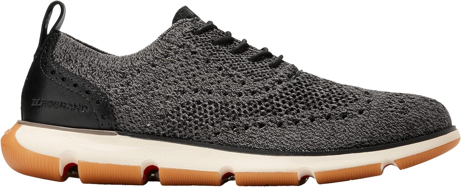 Мужские кроссовки Cole Haan 4.Zero Grand Oxford, черный — фото 2