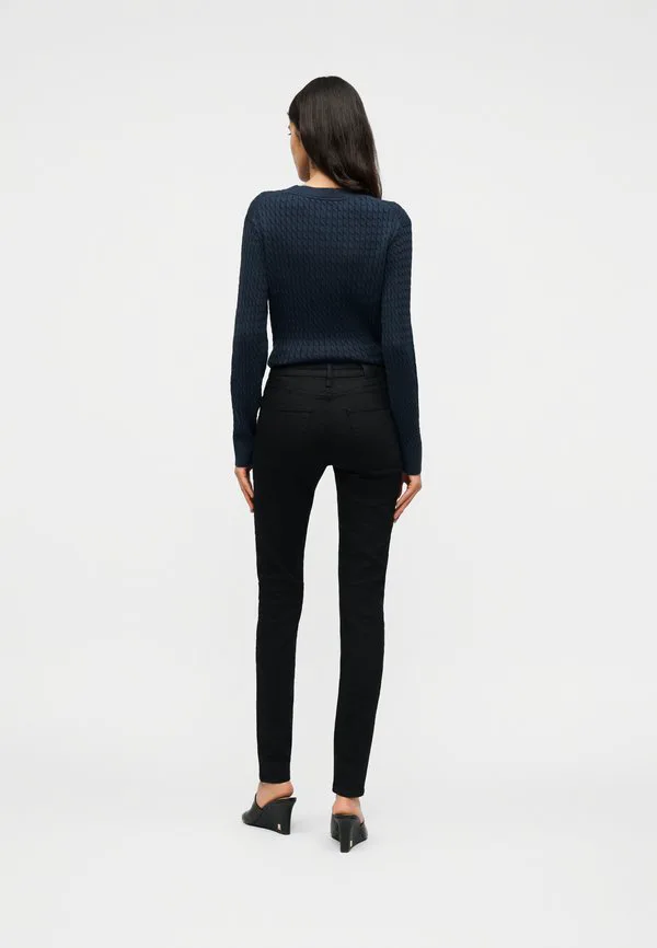 Джинсы como средней посадки, узкие джинсы, облегающий крой Tommy Hilfiger, Black — фото 3