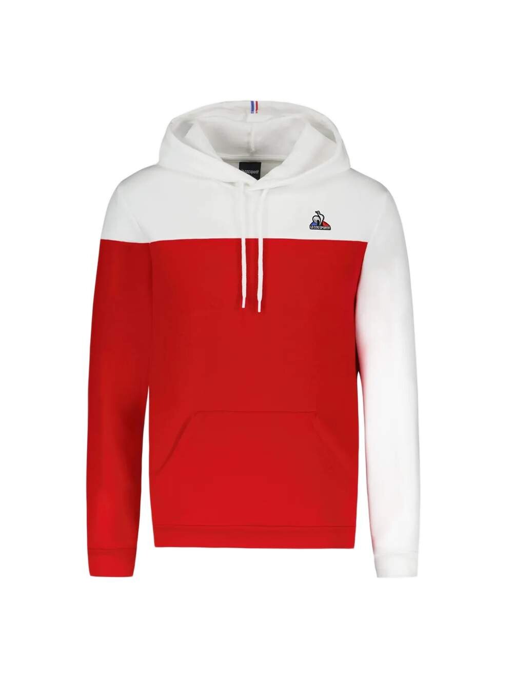 

Трехцветная толстовка Le Coq Sportif, красный