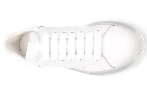 Кроссовки oversized sneaker 'white clear sole' Alexander Mcqueen, белый — фото 4
