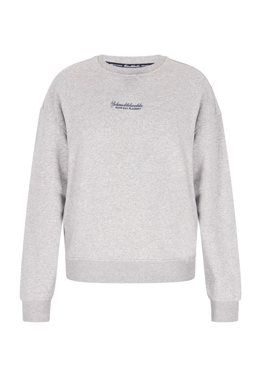 

Свитер Schmuddelwedda Sweatshirt, пятнистый серый