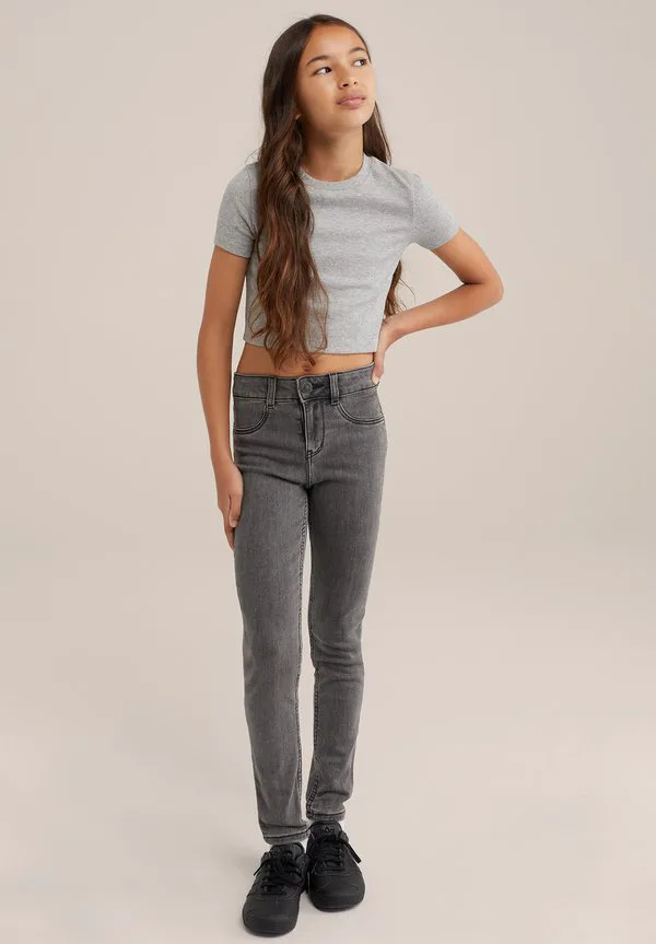 Джинсы blue ridge зауженного кроя We Fashion, Grey