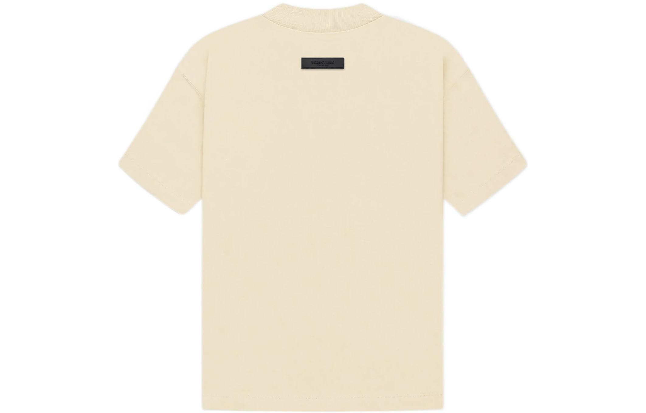 Футболка Fear Of God Essentials яичная белая детская — фото 3