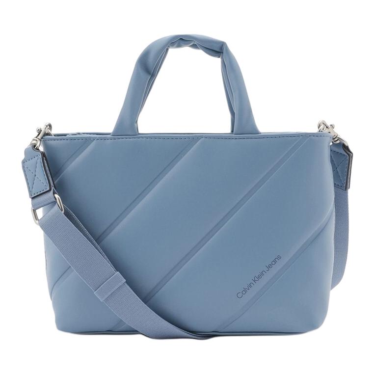 

Сумка CALVIN KLEIN из полиуретана, женская, через плечо, синяя