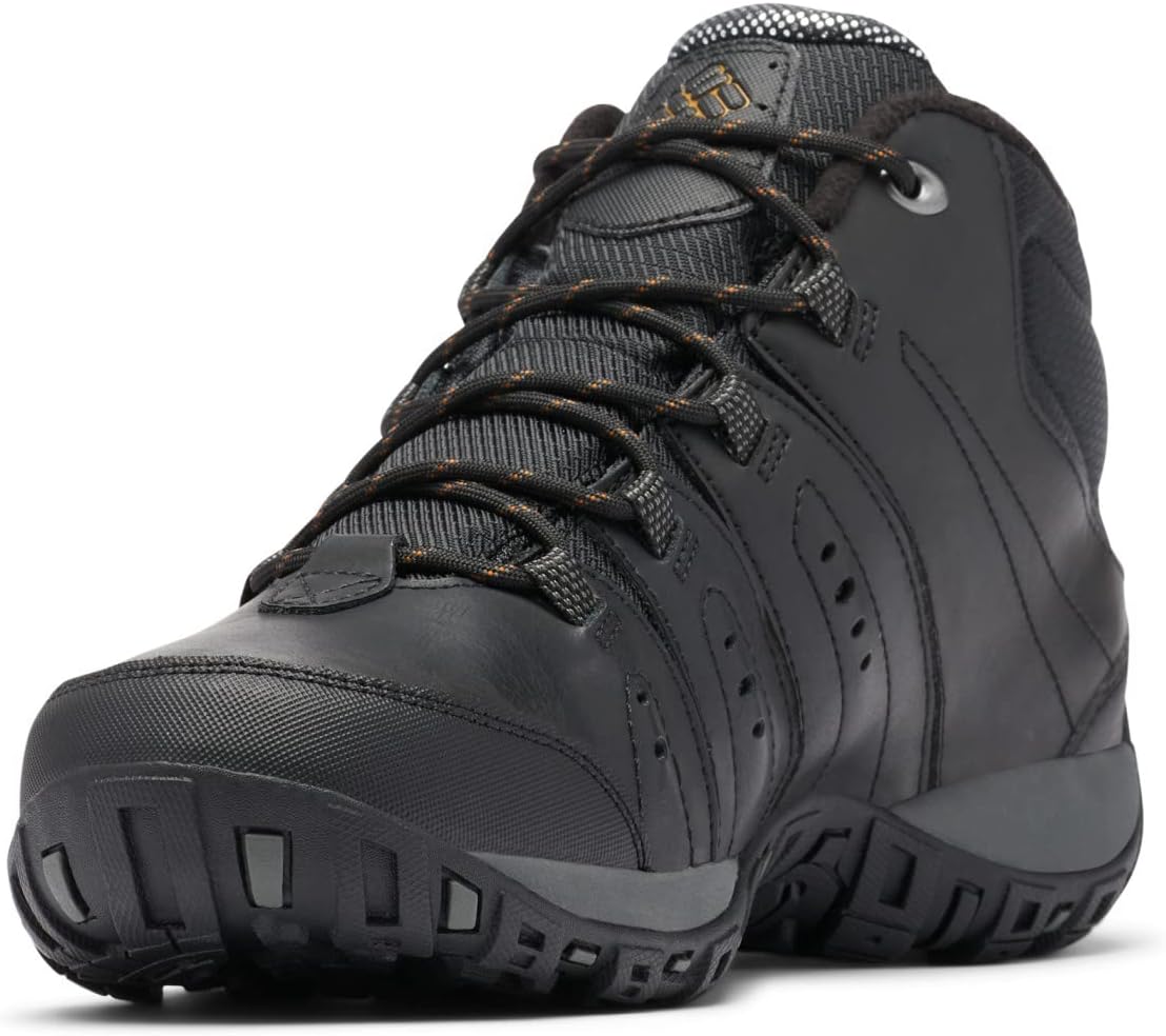 Columbia Men's Peakfreak Nomad WP OH Trail Shoe, Black Black Goldenro — фото 2