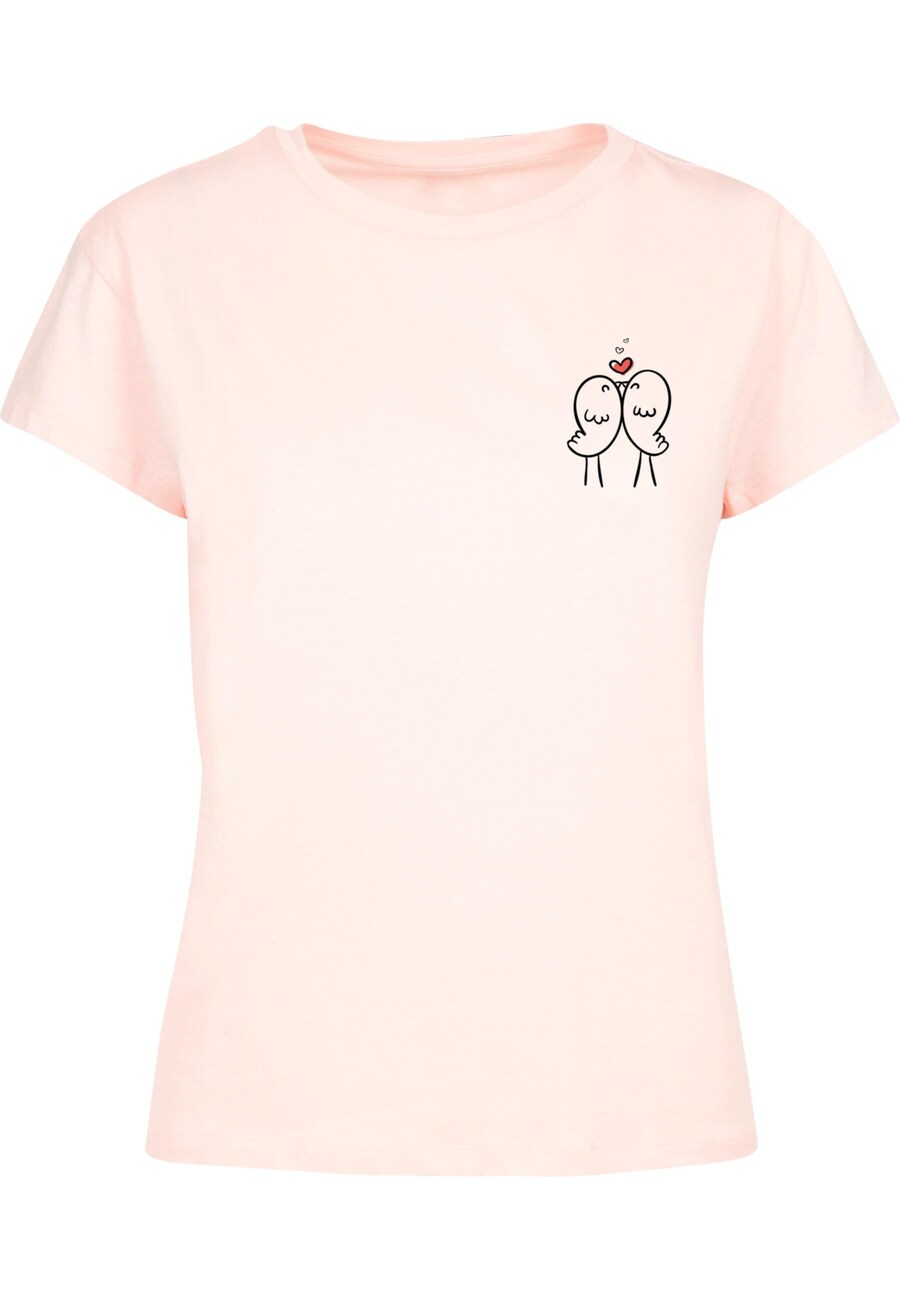 

Футболка Merchcode Shirt Hugs & Love - Birds Love, розовый