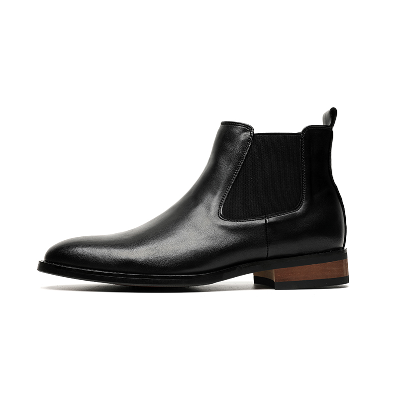 

Короткие мужские ботинки челси LUOMAIKE, Black