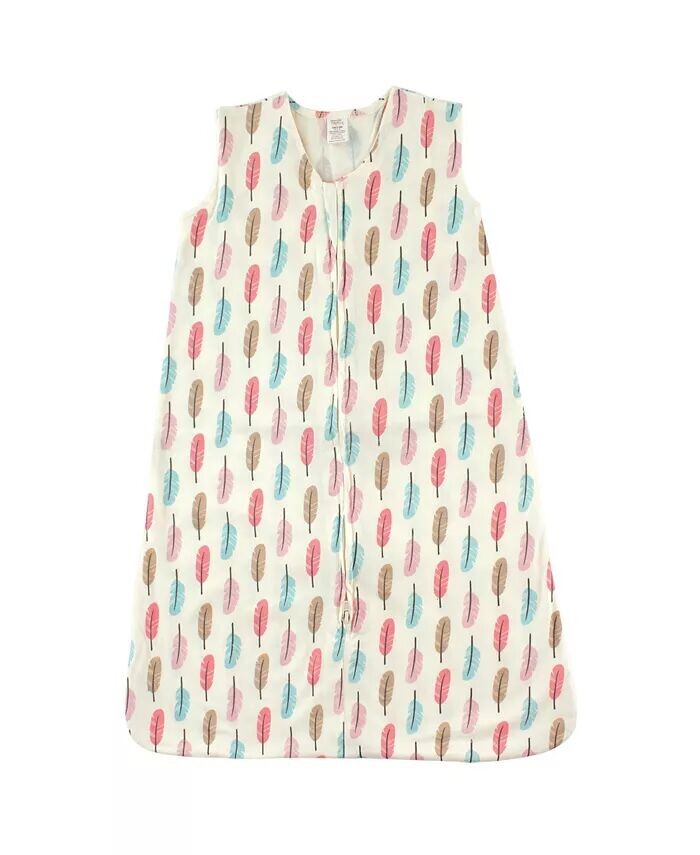 

Спальный мешок без рукавов из органического хлопка для мальчиков, одеяло, лесной массив Touched by Nature, белый