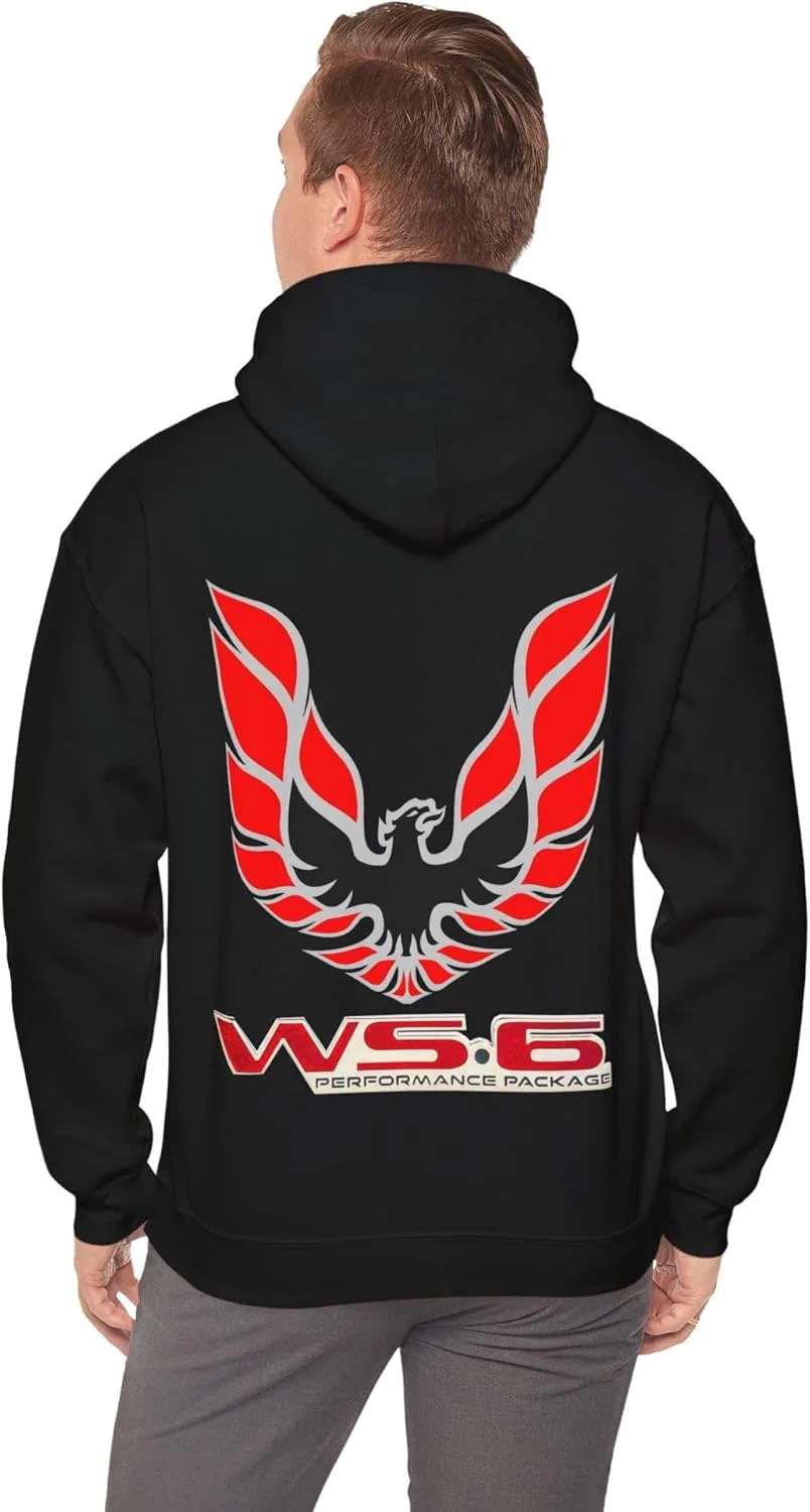 Толстовка Heavy Hoodie WS6 Firebird Bird Trans Am Car Guy Gift, классика, хот-род, Smokey