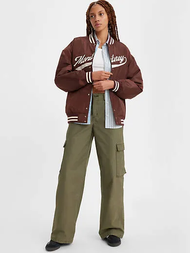 

Мешковатые брюки-карго Levi's, зеленый