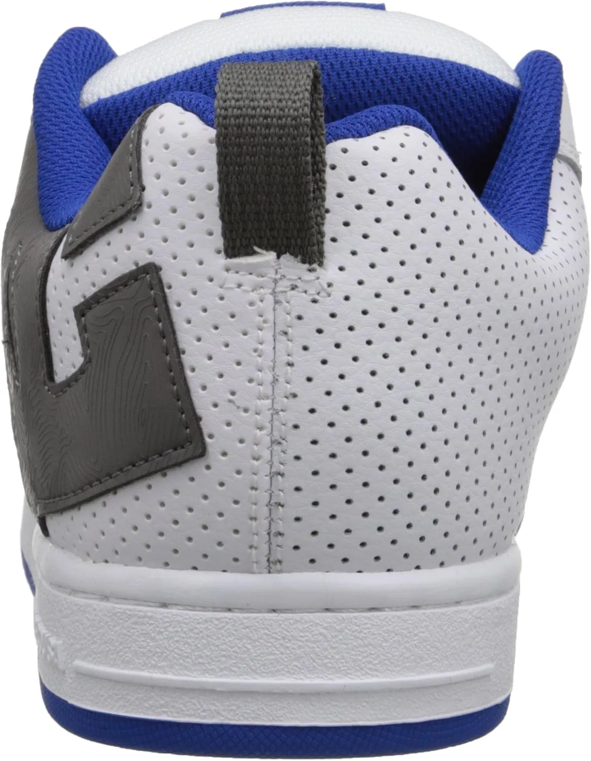 Мужские кроссовки для скейтбординга DC Court Graffik, цвет White/Blue/Grey — фото 3
