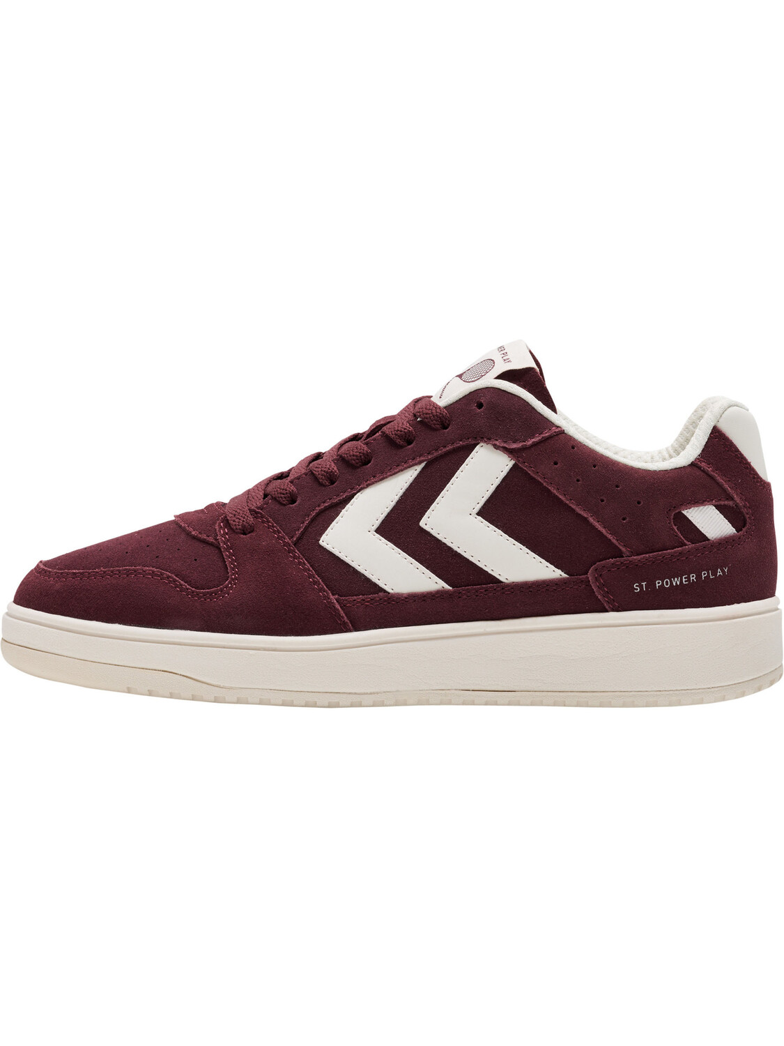 

Кроссовки Hummel Low St. Power Play Suede, цвет WINDSOR WINE