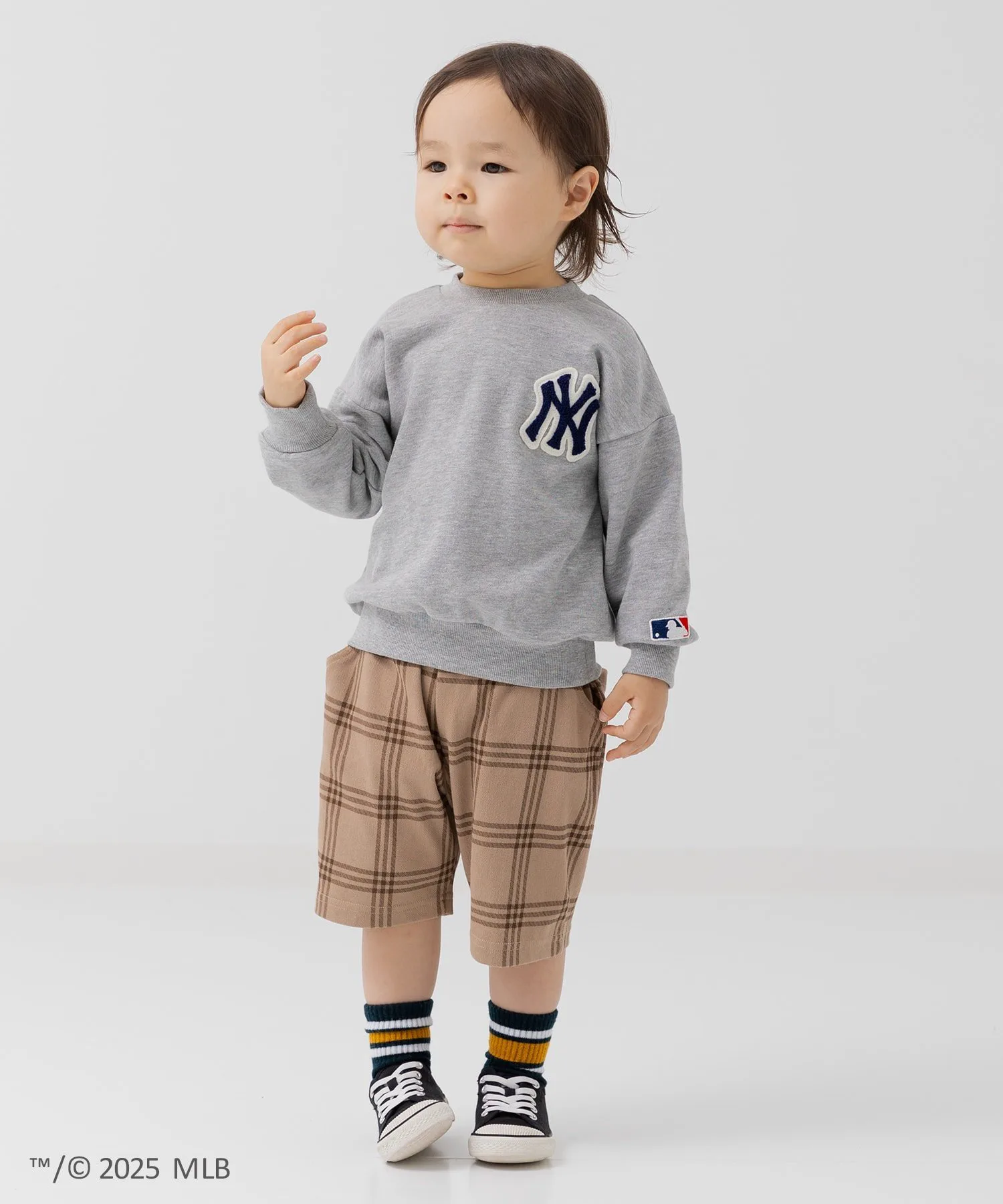 Флисовая толстовка Mlb, Yankees/Grey — фото 2