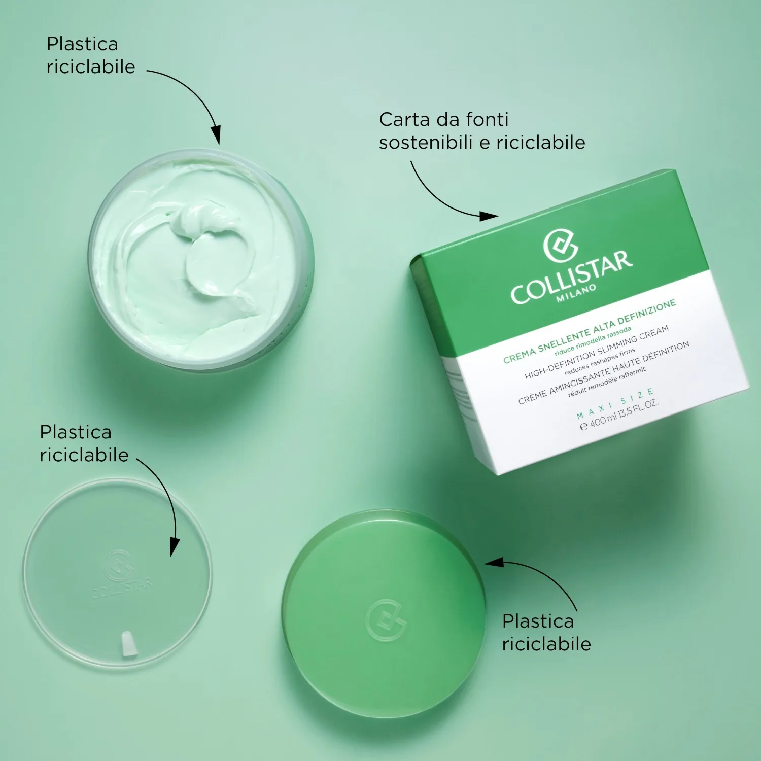 Специальный лосьон для тела Bodylotion speciale corpo perfetto high definition slimming cream Collistar, 400 мл — фото 4