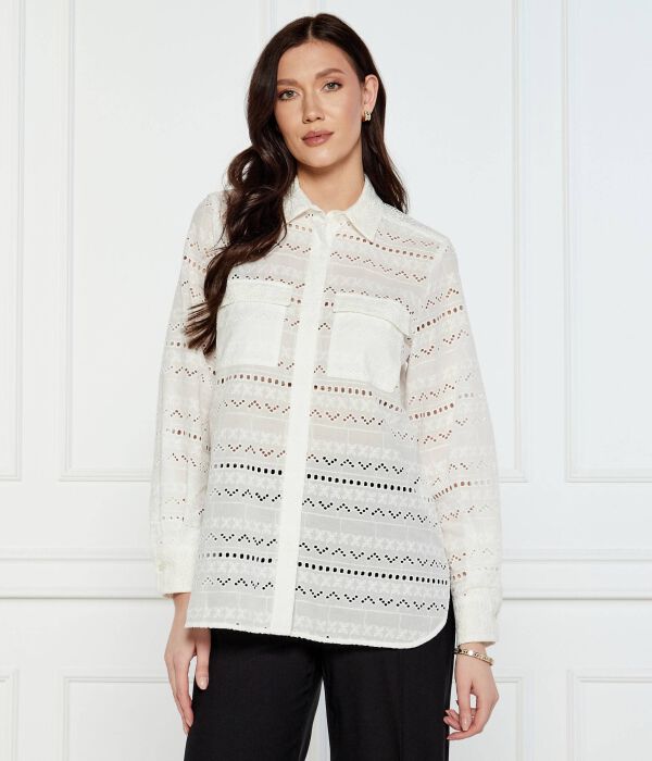 

Рубашка с воротником Regular fit Marella, белый