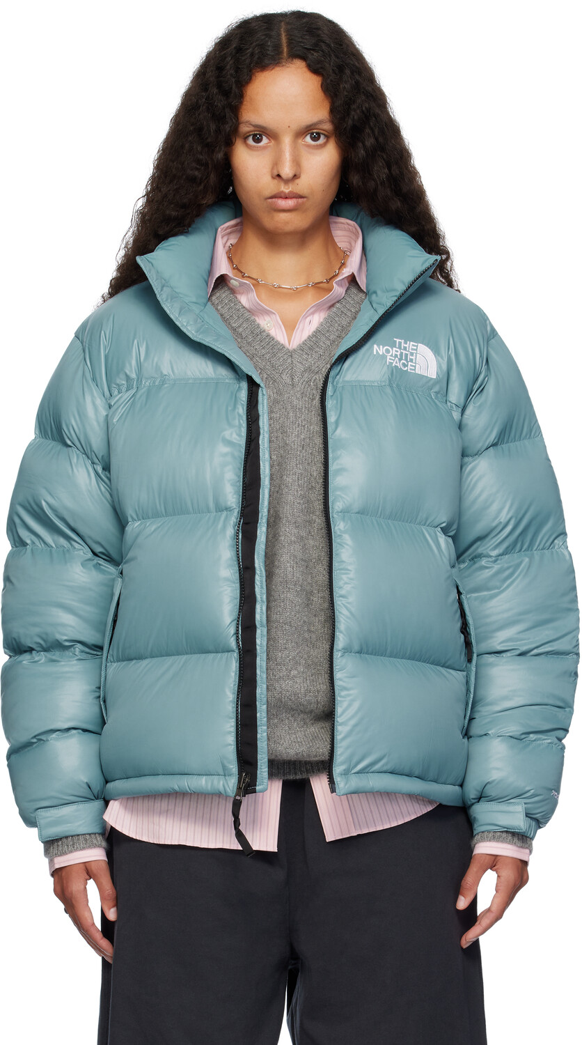 

ENE Эксклюзивная синяя куртка 1996 Retro hine Nuptse Down The North Face