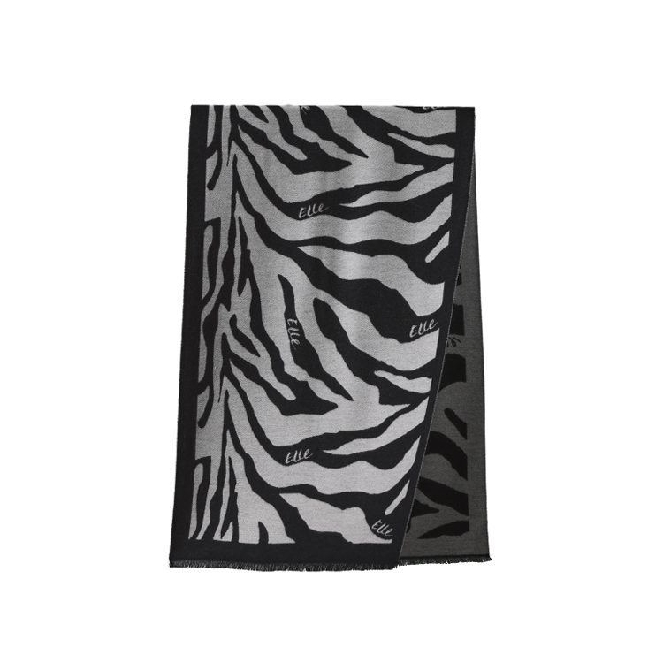 

Шаль Women's ELLE, черный серый