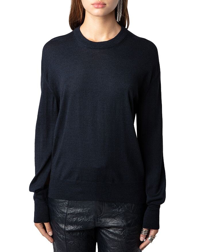 

Свитер Zadig & Voltaire Emmy из мериносовой шерсти, синий