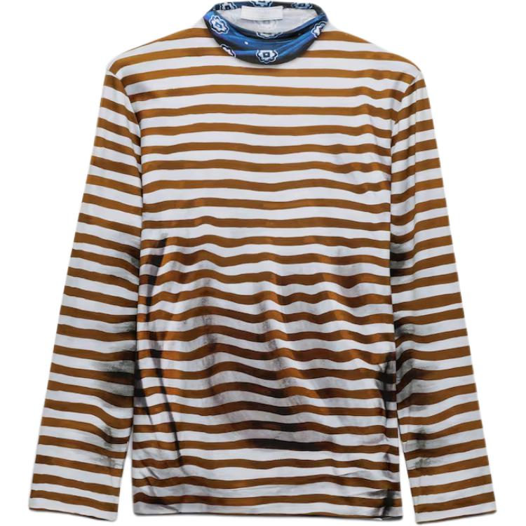 

Футболка SS25 мужская Tobacco PRADA, коричневый