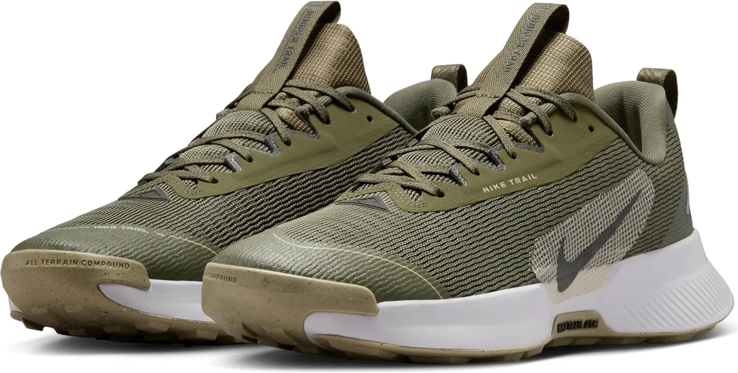 Мужские кроссовки Nike Juniper Trail 3, Medium Olive Sequoia Desert Khaki White — фото 2