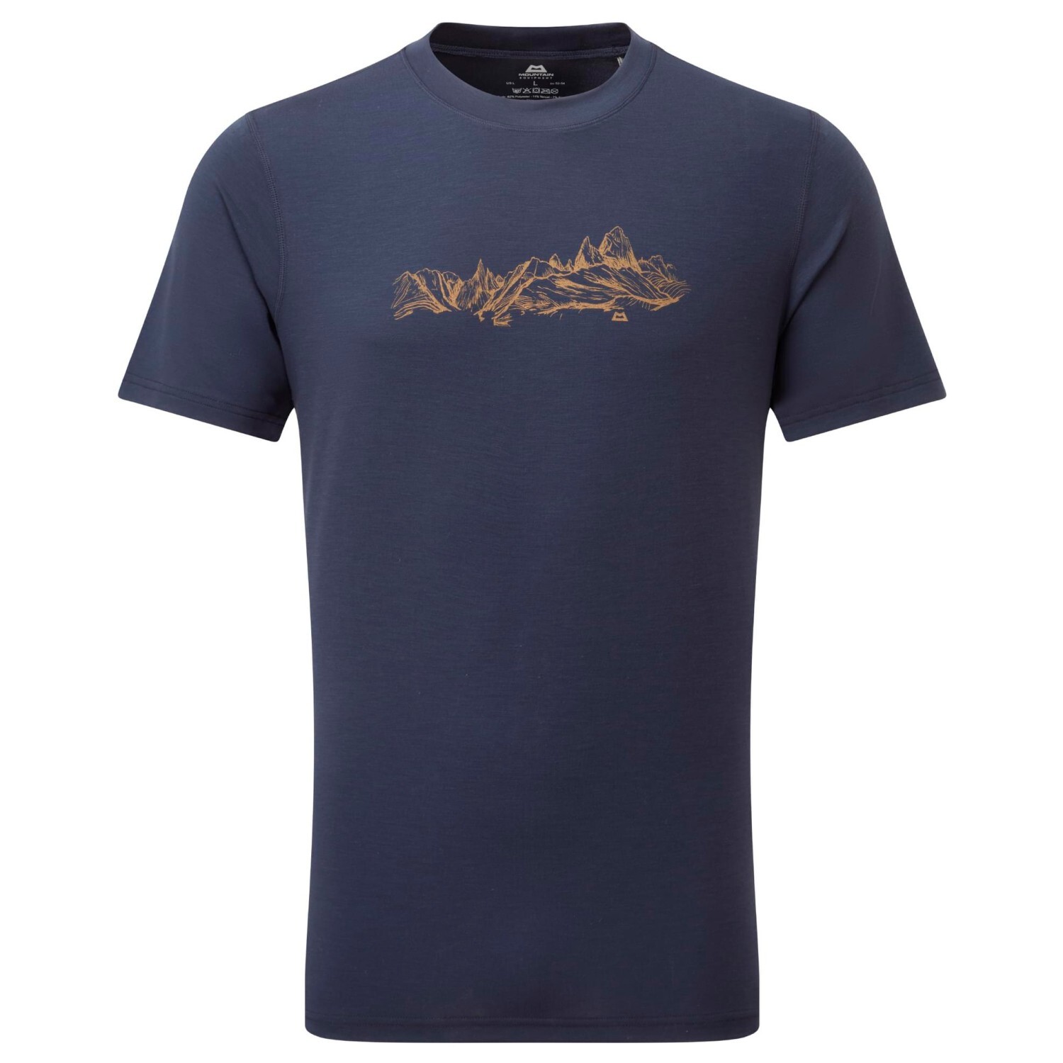 

Функциональная рубашка Mountain Equipment Groundup Skyline Tee, цвет Cosmos, Серый, Функциональная рубашка Mountain Equipment Groundup Skyline Tee, цвет Cosmos