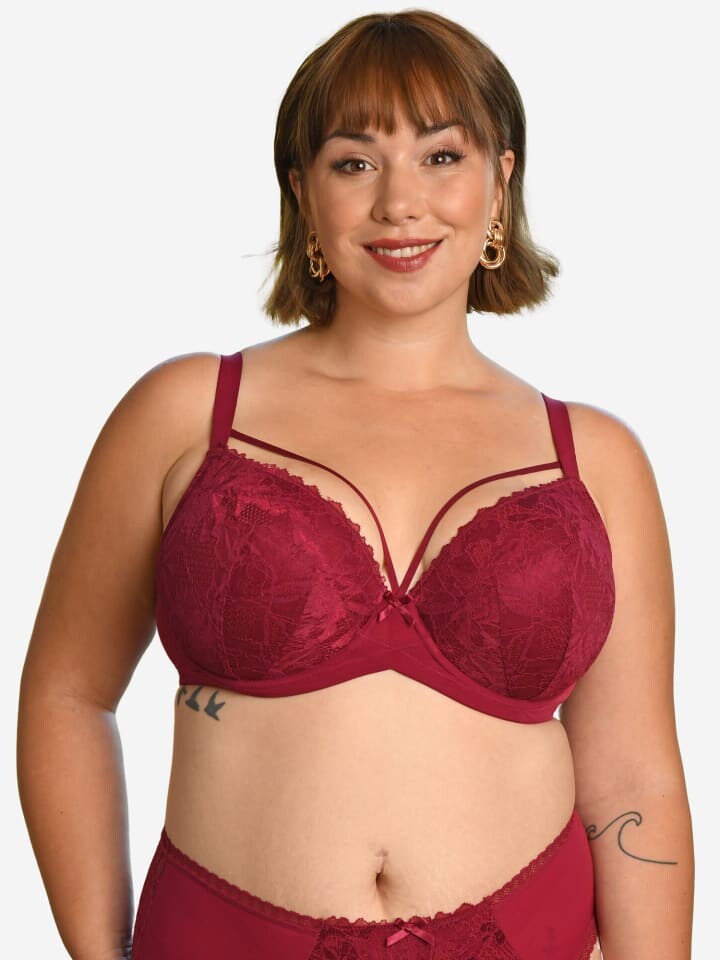 

Бюстгальтер на косточках SugarShape BH Vienna, бордо