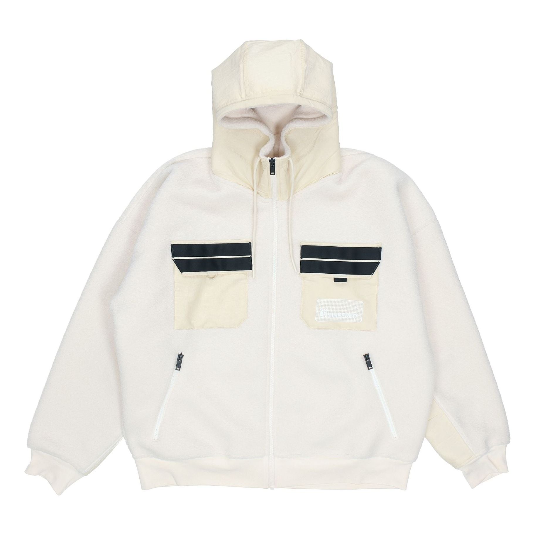 

Куртка Men's Air Jordan Splicing Polar Fleece Hooded Jacket Light Ivory DQ0385-110