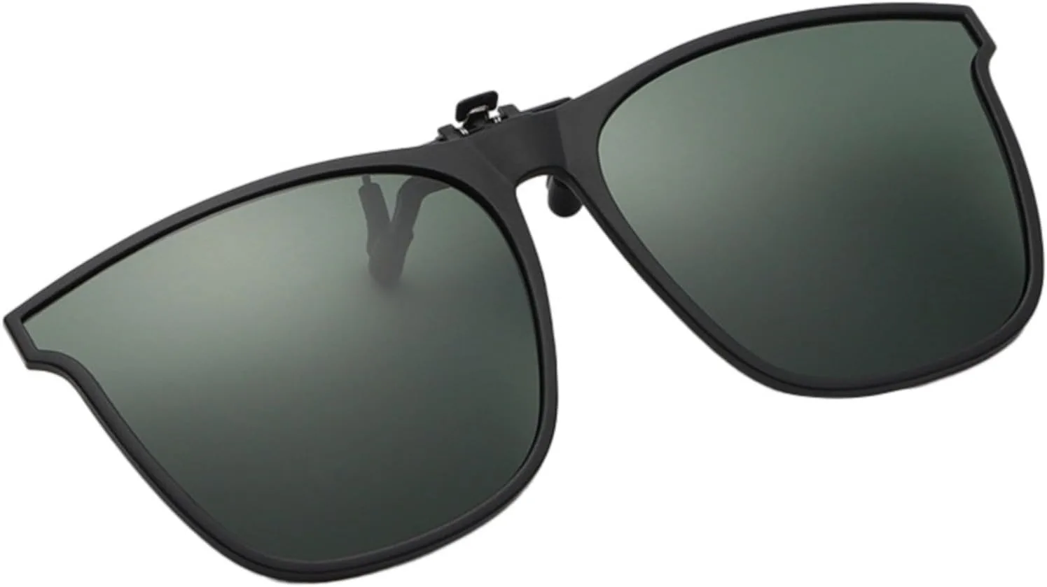 

Большие поляризованные солнцезащитные очки-клипсы, откидные солнцезащитные очки для очков с диоптриями, очки для вождения для женщин и мужчин Generic, Black 2