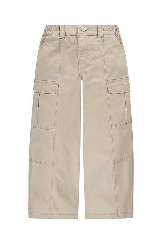 

Детские хлопковые брюки TWILL '94 BAGGY WIDE LEG Levi's, бежевый