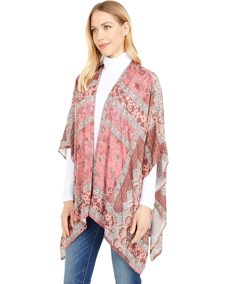 

Свитер Dylan by True Grit Faded Bandana Ruana, цвет Faded Red