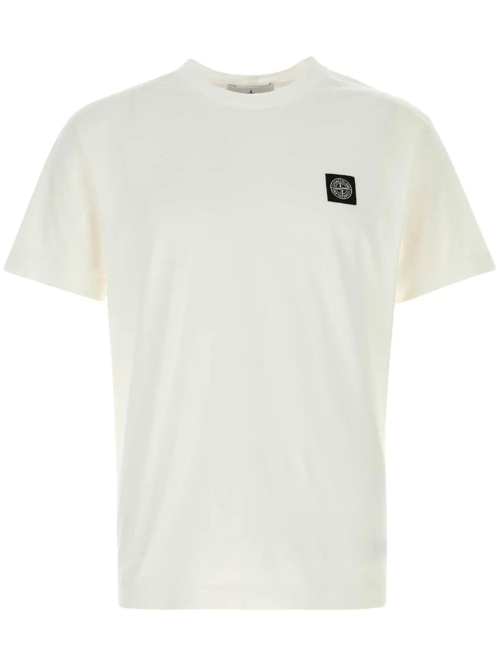 

Футболка с аппликацией Compass Stone Island, белый