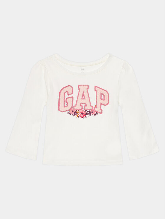 

Блуза стандартного кроя Gap, белый