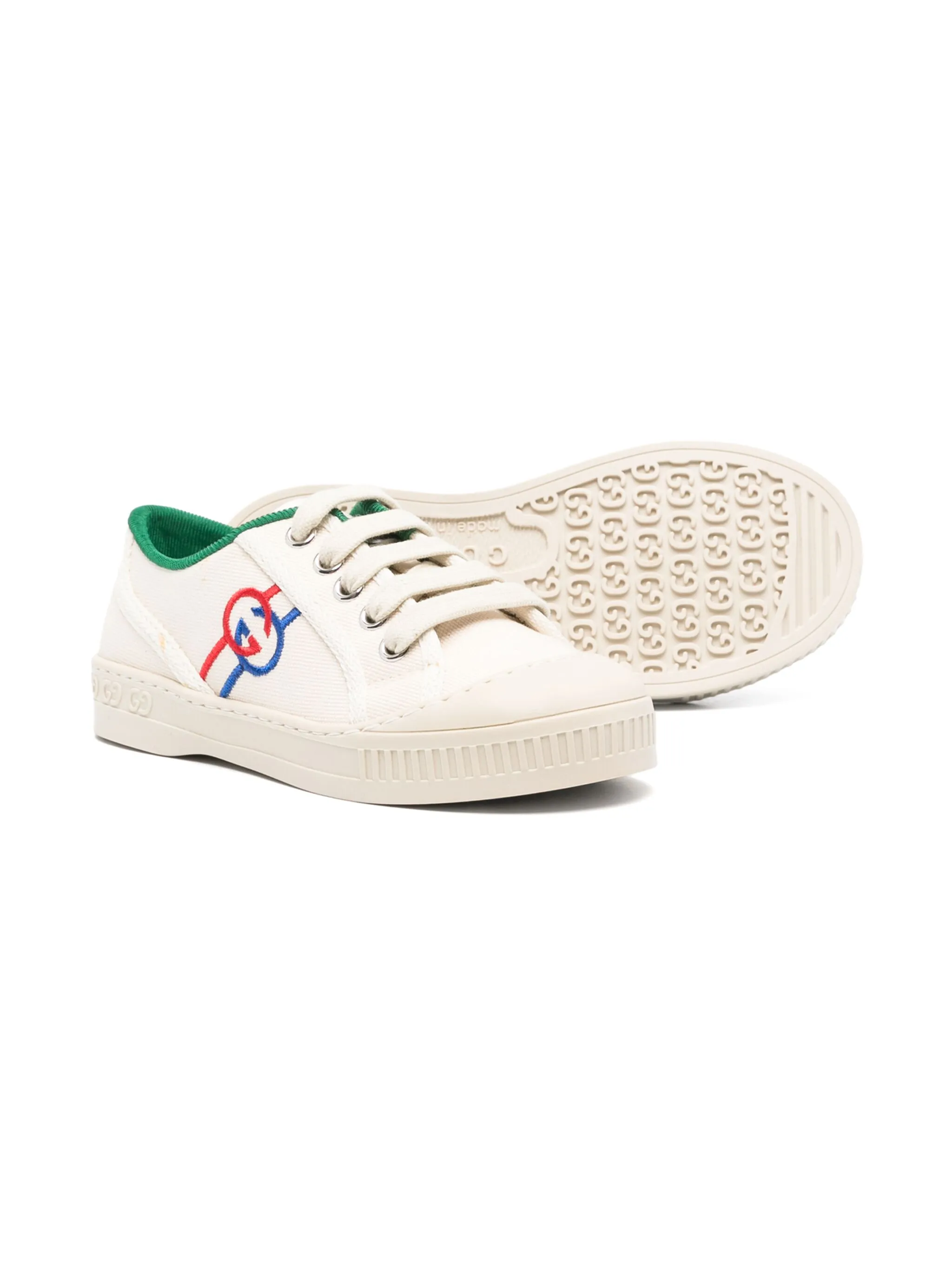 Кеды Tennis 1977 Gucci Kids, белый — фото 2