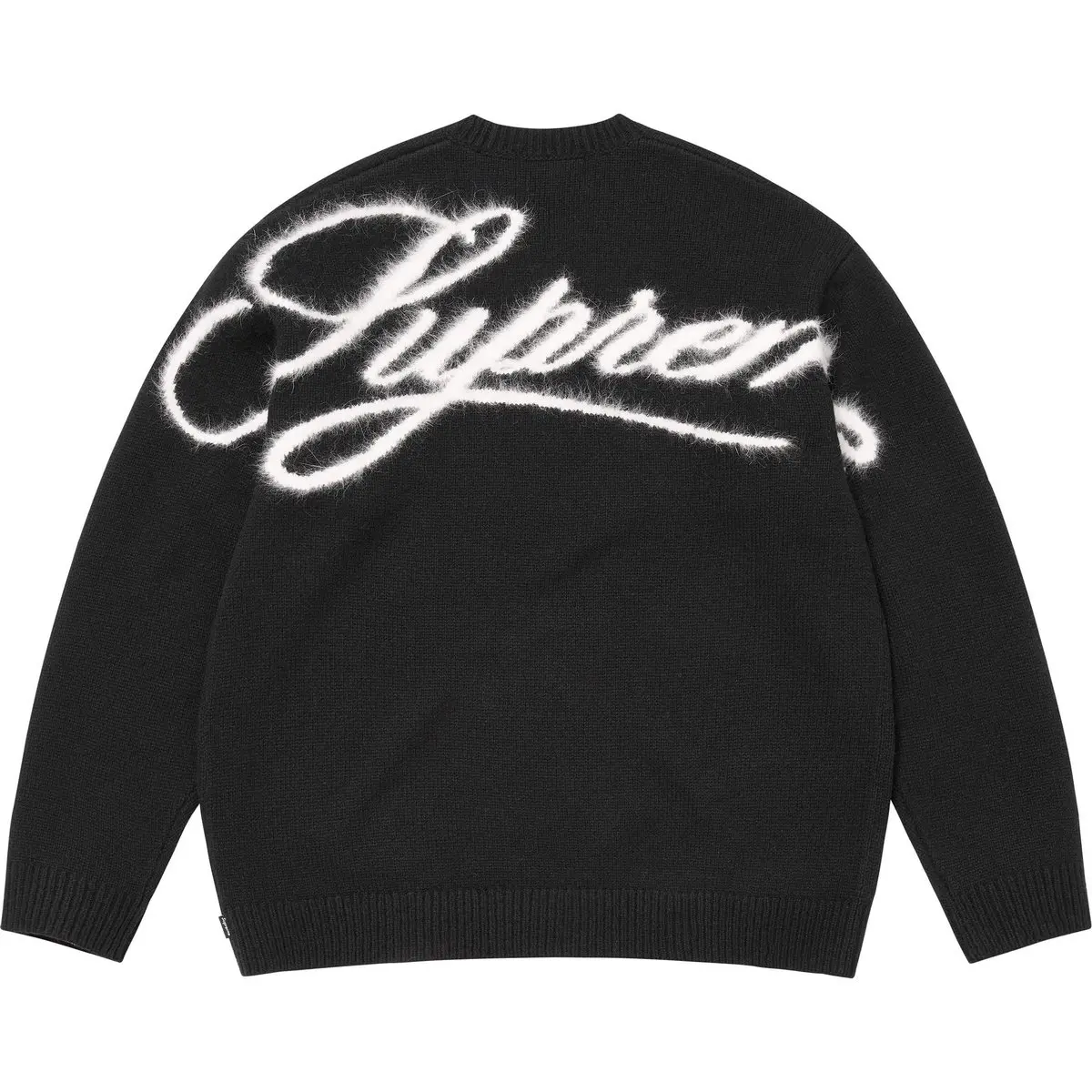 FW25 WEEK17 Свитер Angora Script Unisex Supreme, светло синий/светло синий — фото 4