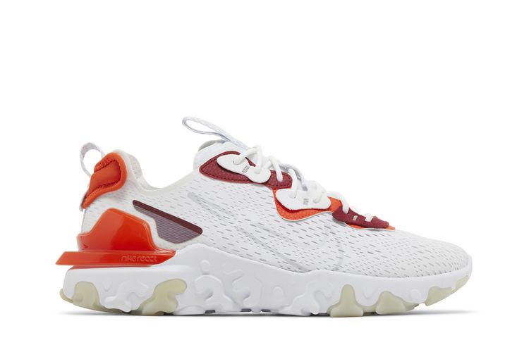 

Кроссовки React Vision 'White Team Red', белый